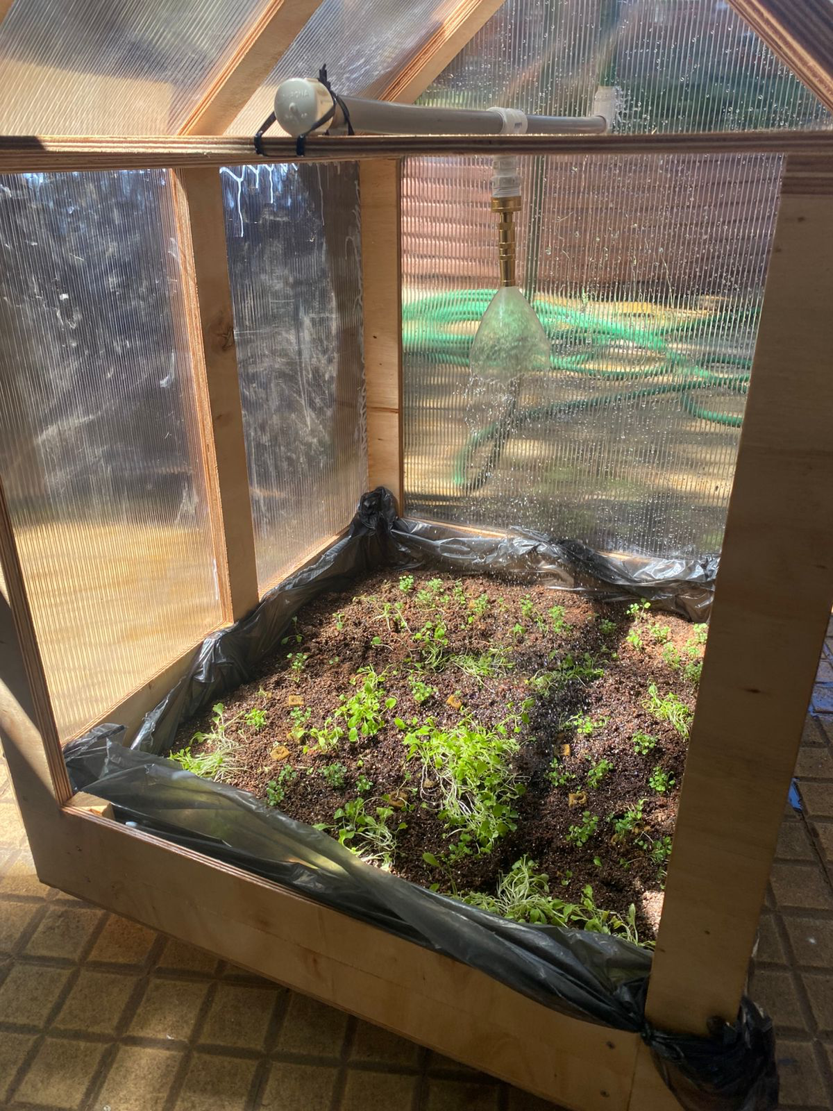 Prueba de la bomba de agua